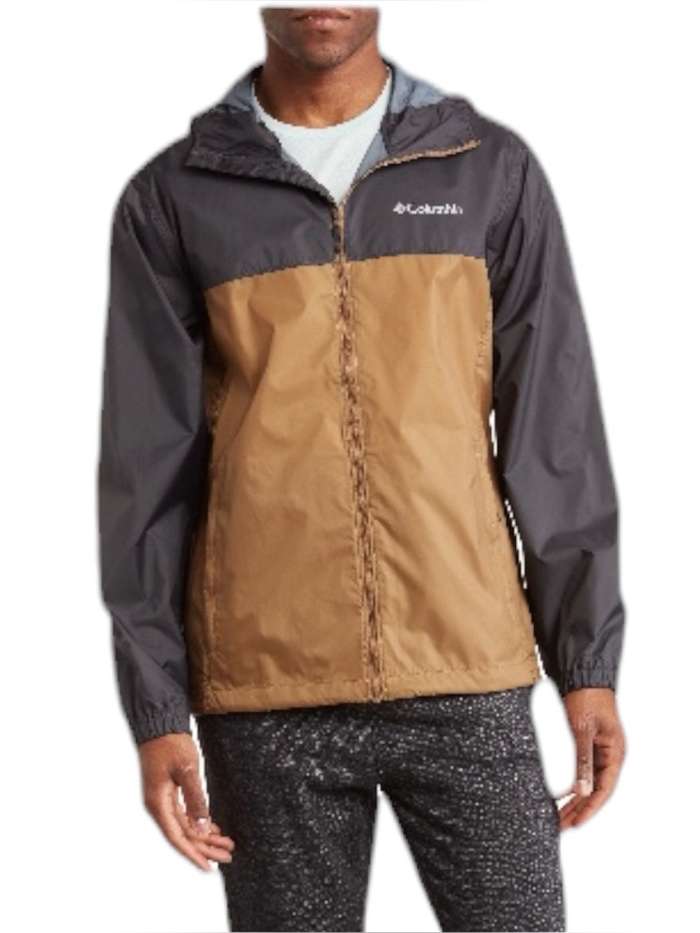 Columbia Men’s Big Delta Jacket in Shark/Delta XL